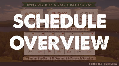 Schedule Overview